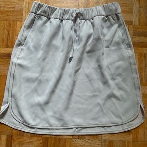 Lululemon Athletica Cream Skirt with Drawstring